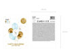 Picture of LATEX BALLOONS ONE ASSORTED - 6 PACK